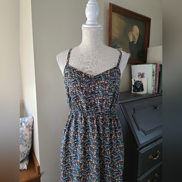 Patagonia Womens Size Small Sleeveless Strappy maxi Long Floral Dress - Picture 5 of 10